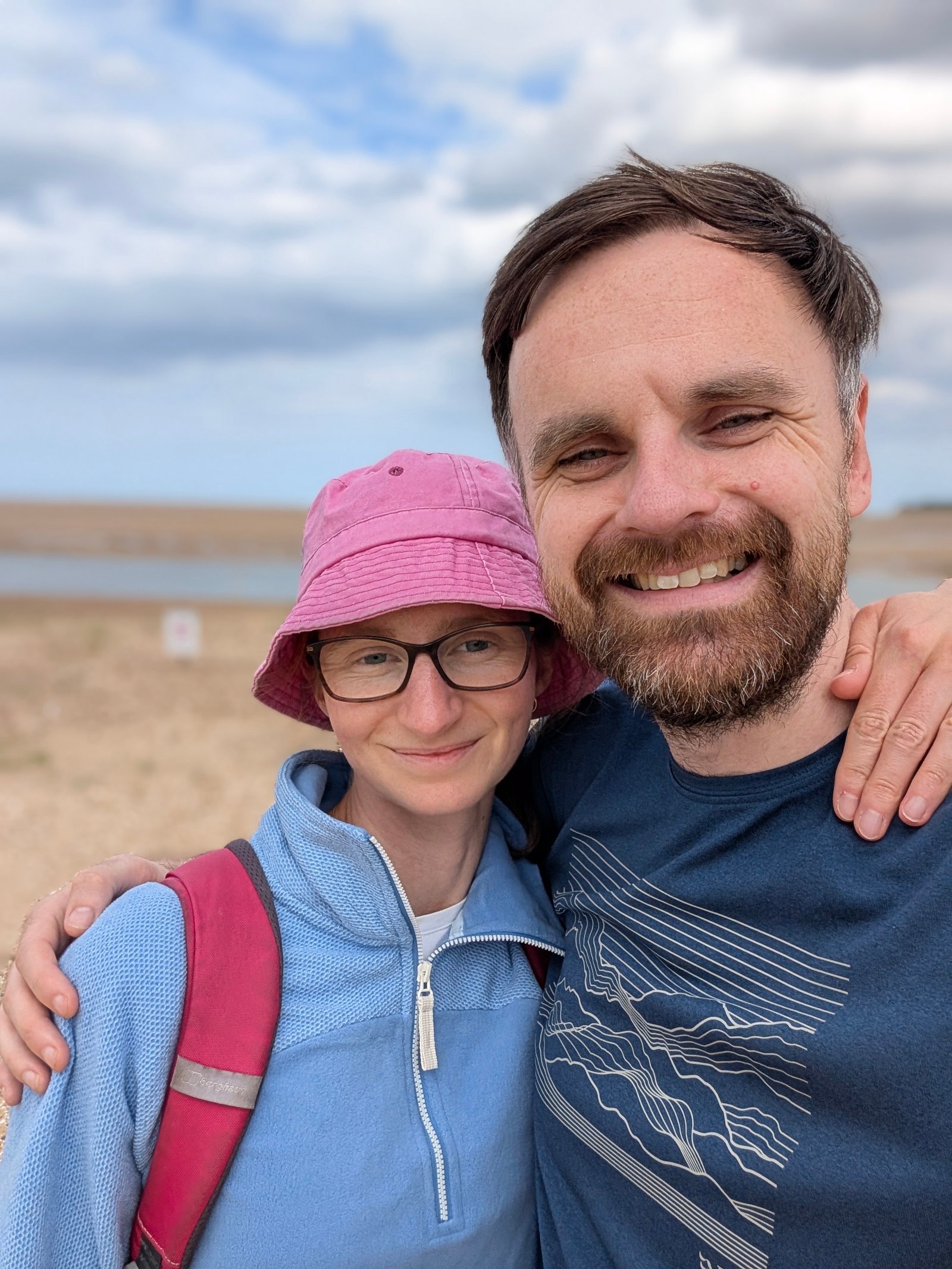 Ana & Martin on Norfolk Beach